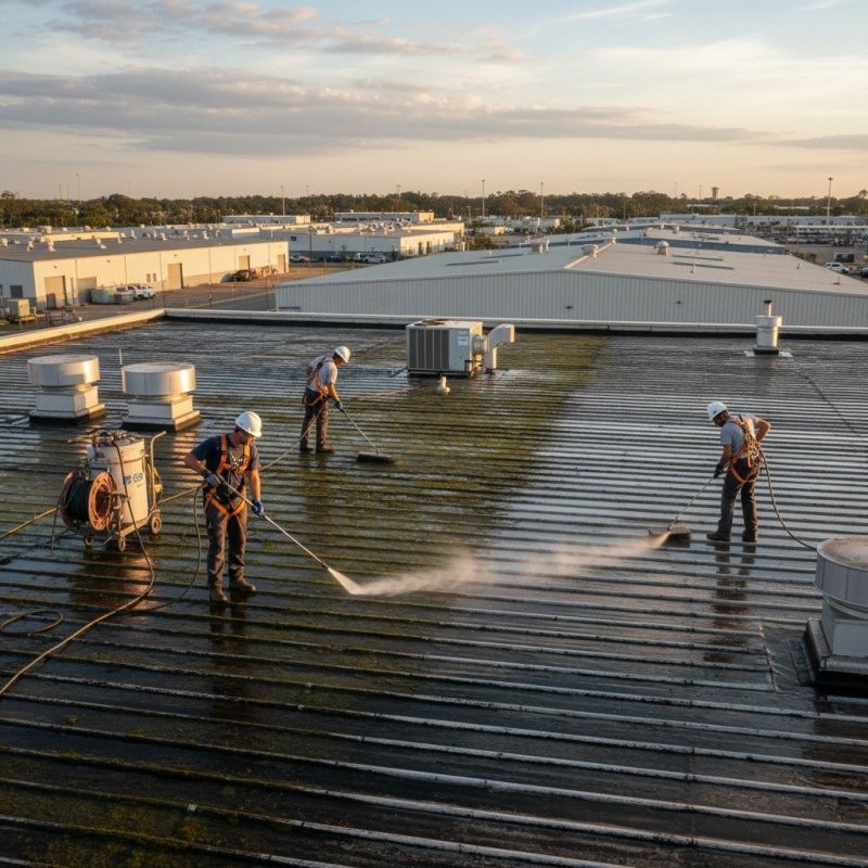 Roof Moss Removal Services